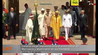 Canarias exige respuestas ante el pulso militar de Marruecos y Washington en sus fronteras