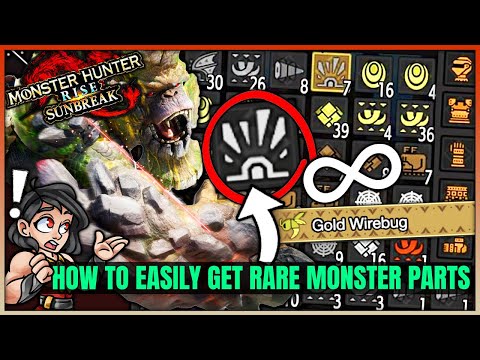 How to Get 10x More Monster Materials Every Hunt & Easy Mantles - Monster Hunter Rise Sunbreak!