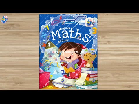 Children english magical maths primer book