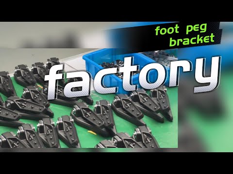 motorcycle aluminum foot peg bracket manufacturer,  custom footrest bracket supplier