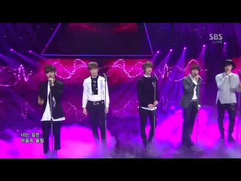 Boyfriend - Standing with U 130113 SBS Inkigayo Comeback Stage