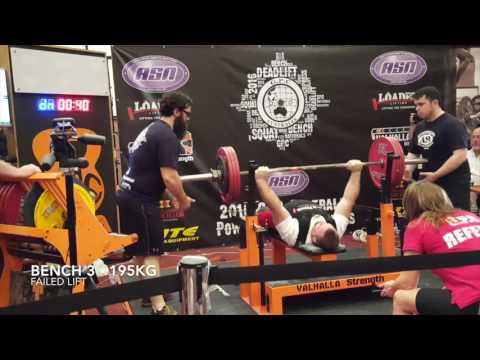 GPC Powerlifting Nationals 2016 - Tim Tomkinson