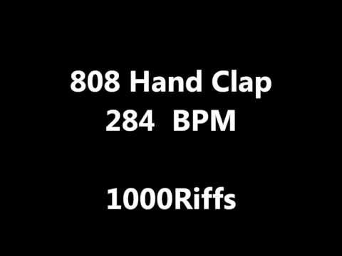 808 Hand Clap : 284 BPM - Beats Per Minute