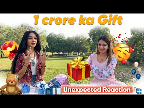 1 crore ka gift karishma ke lye wait for end ❤️#youtube #bestfriend #vlog #youtubeindia