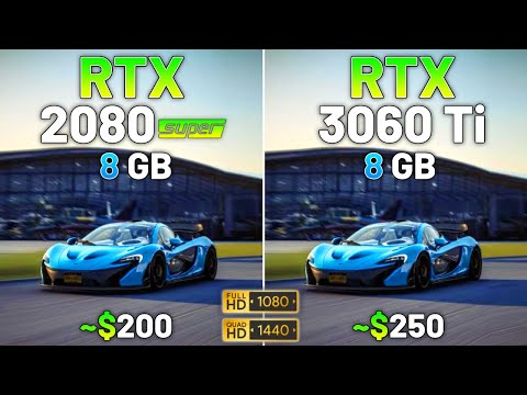 RTX 2080 SUPER vs RTX 3060 Ti - Test in 10 Games in 2024