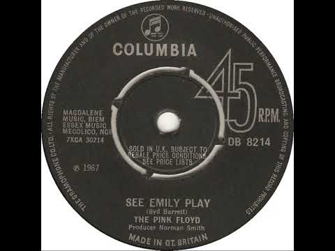 UK New Entry 1967 (160) The Pink Floyd - See Emily Play