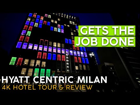 HYATT CENTRIC CENTRALE Milan, Italy 🇮🇹【4K Hotel Tour & Review】Convenient & Well Priced