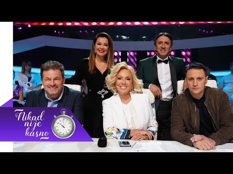 Nikad nije kasno - Cela emisija 04 - 14.10.2018.