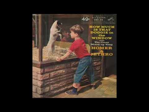 Homer & Jethro - How Much Is That Hound Dog In The Window 1953
