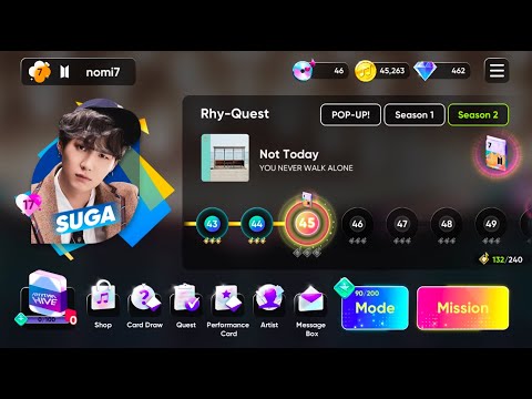 【Rhythm Hive S2 | BTS Stage 45】Not Today (Marvellous Perfect hits Stage Mission)