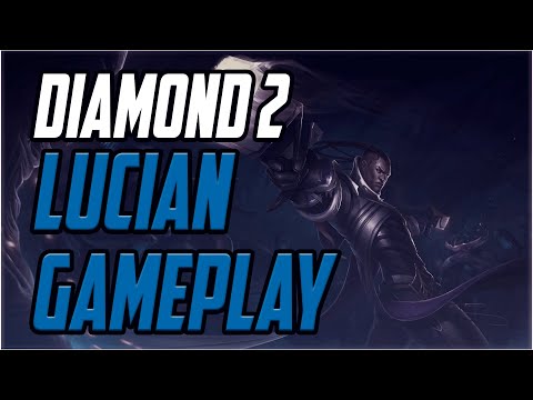 Diamond 2 Lucian Gameplay Commentary - Full AD One-Shot Build | Lucian vs Jhin