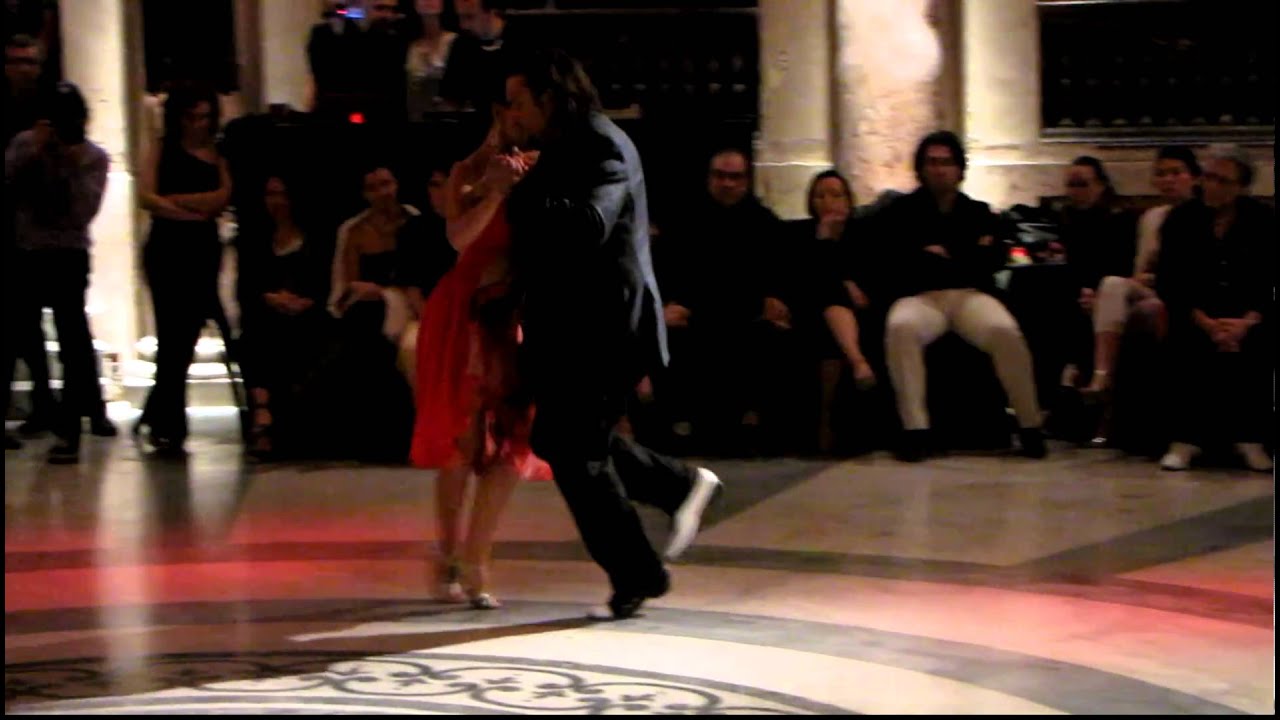 Mariano Chicho Frumboli y Juana Sepulveda al Salone Margherita  di Napoli