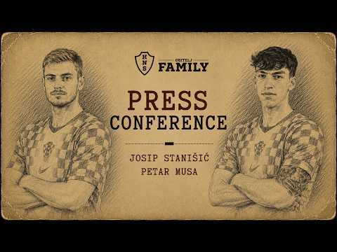 Press conference: Josip Stanišić and Petar Musa