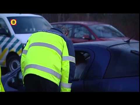 Beelden van de inval bij camping Fort Oranje in Rijsbergen