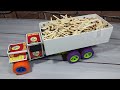 How To Make A Matchbox Cargo Truck DIY TOY Truck Matchbox Project DC Motor And Battery