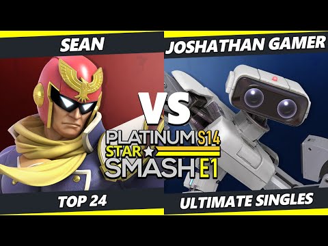 PSS S14:E1 Top 24 - Sean (Captain Falcon) Vs. Joshathan Gamer (ROB) SSBU Ultimate Tournament
