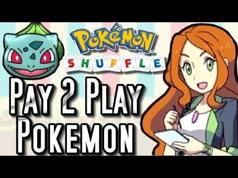Pokemon Shuffle GAMEPLAY - Pay to Play Pokemon (3DS)