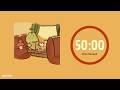 Study With Me Pomodoro 50 10 X 4 Mori The Frog Train Ambience Piano No Mid Ads