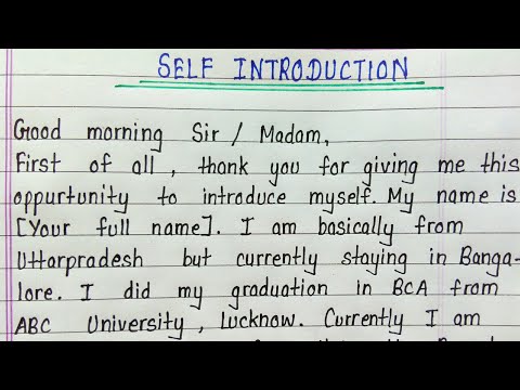 University Interview Self Introduction Sample Suggested Addresses For Scholarship Details Scholarshipy