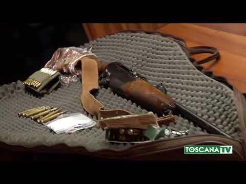 2018-07-27 PRATO - MINACCIA STRANIERO CON PISTOLA, IN CASA HA ARSENALE