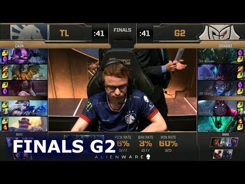 G2 eSports vs Team Liquid - Game 2 | Grand Final LoL MSI 2019 | G2 vs TL G-2