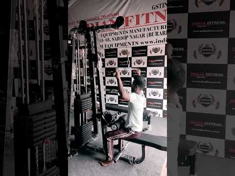 Lat Pulldown And Seated Row Machine