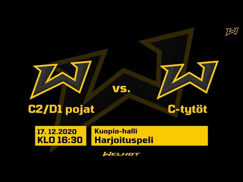 Harjoitusottelu Welhot C2 /D1 pojat - Welhot C-tytöt