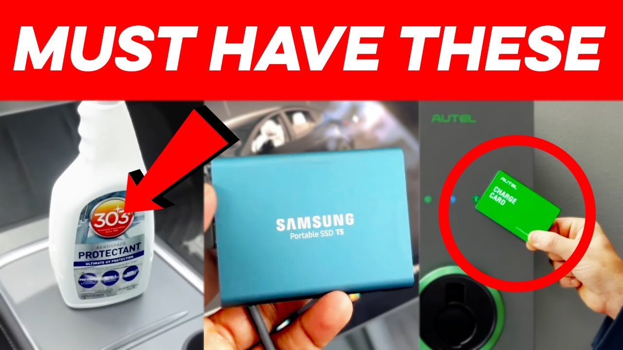 35 Tesla Accessories EVERY New Owner Should Buy First