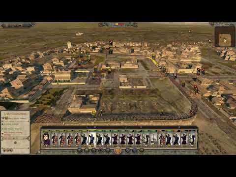 Garamantians (AI) vs E. Roman Empire (Player) - Minor settlement defense (VH) - 3:1 army ratio