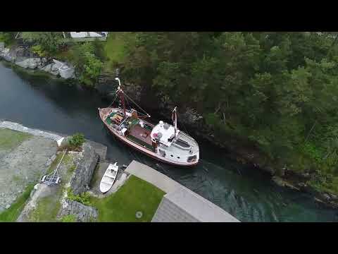 Solbjørg Tour i sjøkart nr. 19 - MK Solbjørg