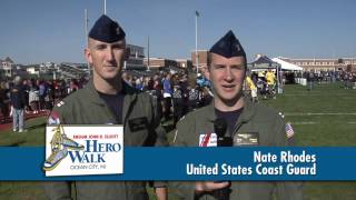 2012 HERO Walk – Dustin & Nate USCG
