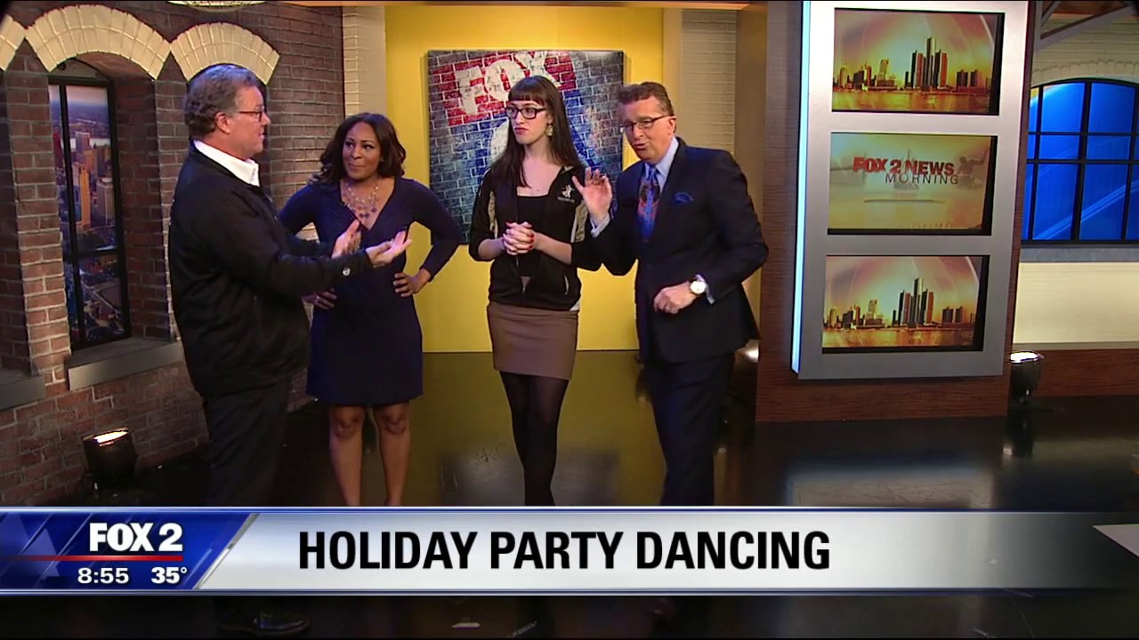 Fred Astaire Holiday Dance Party on Fox News 2 Detroit!