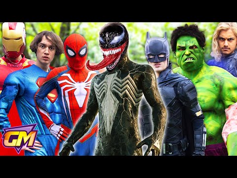 Superheroes VS Villains - Venom Causes Carnage!