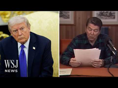 Why This Canadian Ad With Reagan's Voice Angered Trump | WSJ News
