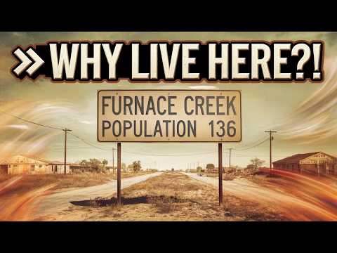 Furnace Creek: Who Lives in the HOTTEST Town on Earth?