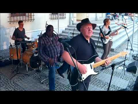 MICK & ELLI KBB feat. JNR. Robinson - Poland, July 2017 - ROAD TO FREEDOM - guitar solo