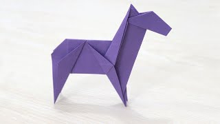 How To Make Easy Origami Horse - Paper Horse Tutorial