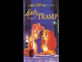 Closing To Lady And The Tramp UK VHS 1990