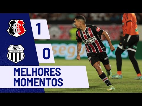 Gols e lances de Santa Cruz x Central