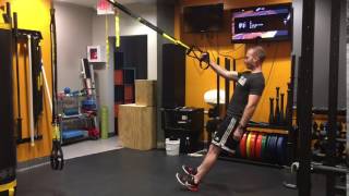TRX single arm row