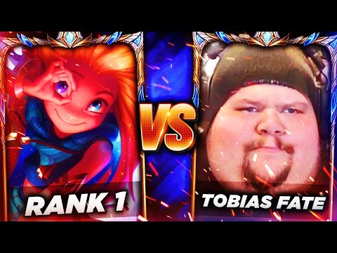 Rank 1 Zoe faces off against TOBIAS FATE in a Very Intense Game ! *HARD CARRY*
