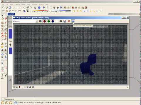 6V Ray for SketchUp V Ray Toon Tutorial HD
