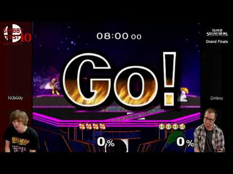 Shibbyfest Ultimate 10 - SSBM - Grand Finals - N0b0dy vs Dirtboy