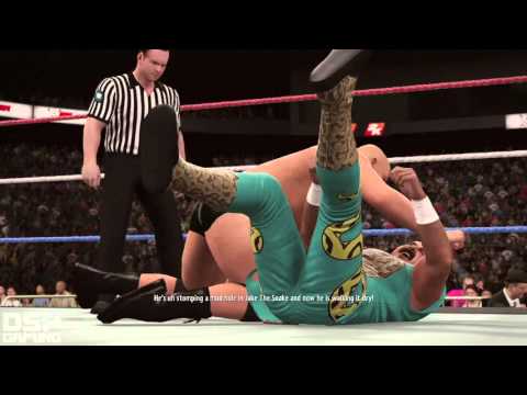 WWE2K16 2K Showcase: Raise Some HELL pt1 - It BEGINS! KOTR vs. Jake the Snake Roberts