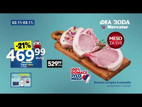 IDEA RODA MERCATOR I Super vikend 02 - 03.11.2024