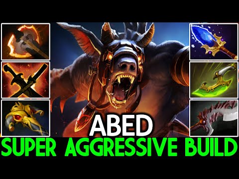 ABED [Ursa] Insane Carry 25 Kills Super Aggressive Build Dota 2