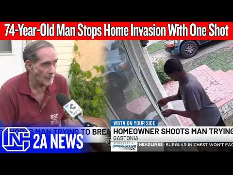 Home Invader Shot By 74-Year-Old Then Calls 911
