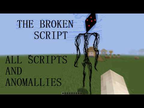 I summoned all the Entities and Dimensions from the Broken Script mod 💀