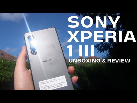 SONY XPERIA 1 III UNBOXING & REVIEW - FREE HEADPHONES
