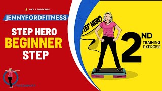 Step Hero 2 of 6 | How to do Step Aerobics | Learn to Step Program Beginner | At-Home Workout System